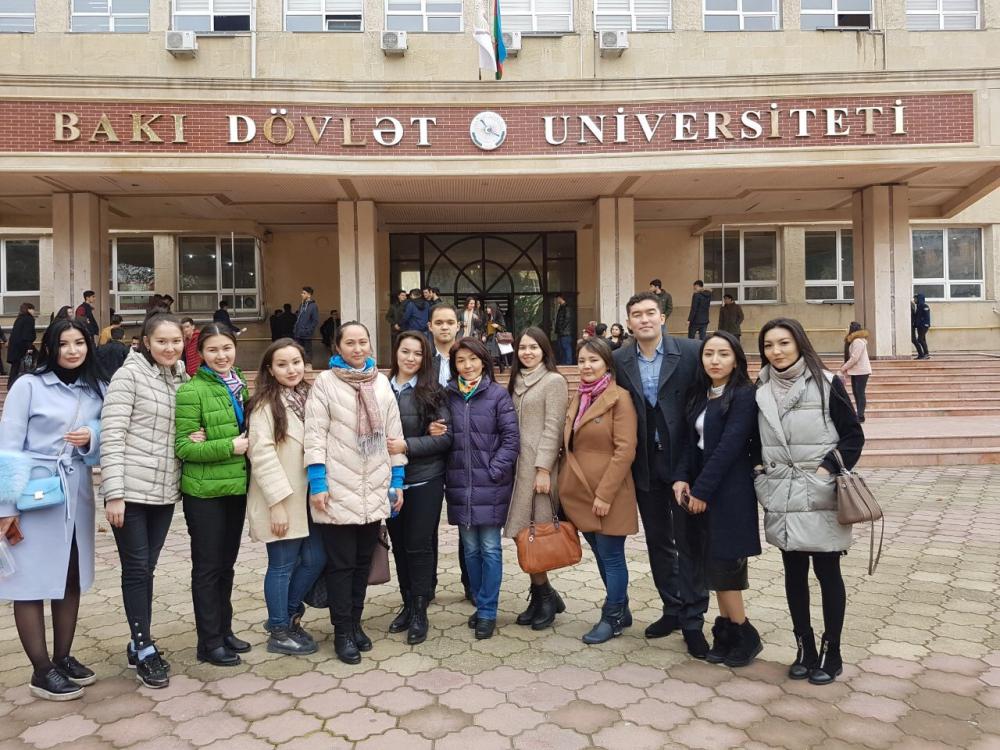 Политологи магистранты прошли стажировку в  Бакинском государственном университете